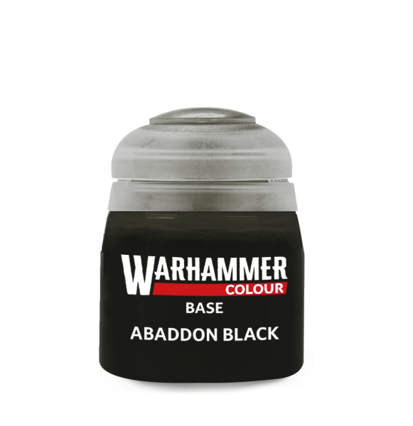 Warhammer Paints® - Base: Abaddon Black